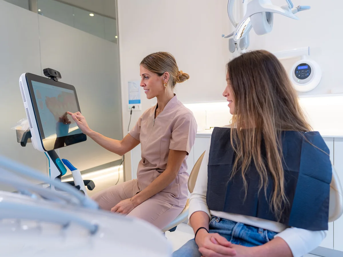 iTero 3D scan for Invisalign treatment